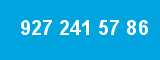 927 241 57 86 927 241 57 86